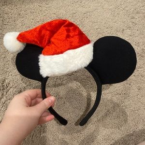 Official Disney: Santa hat mickey ears